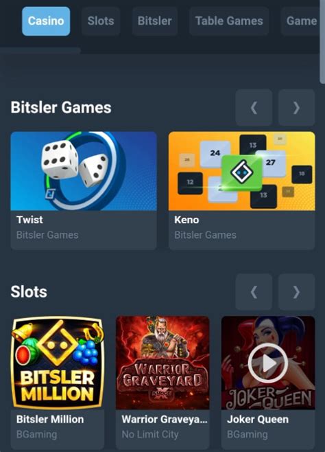 Bitsler Mobile Casino App for iPhone and Android.